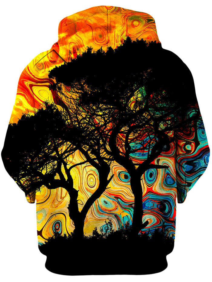 African Sun Unisex Zip-Up Hoodie Lucid Eye Studios Epic Hoodie