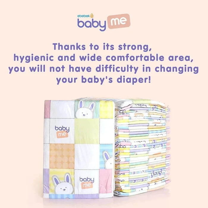 baby me Super Thin Baby Nappy Changing Mats 60x90cm - 40 pcs - ebebek - Black Friday