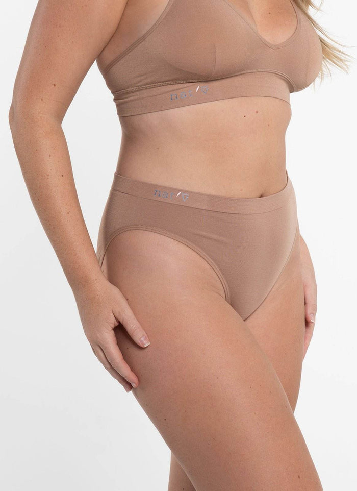 Callie Brief – Chestnut | Nat'v Basics
