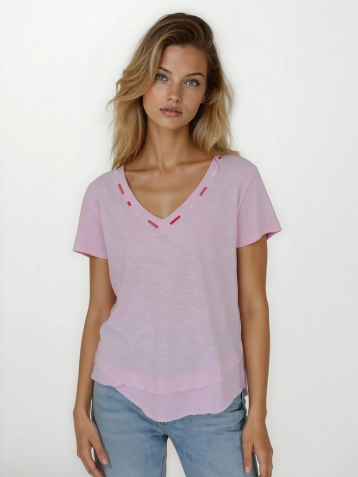 CHRLDR Embroidered Ava T-Shirt