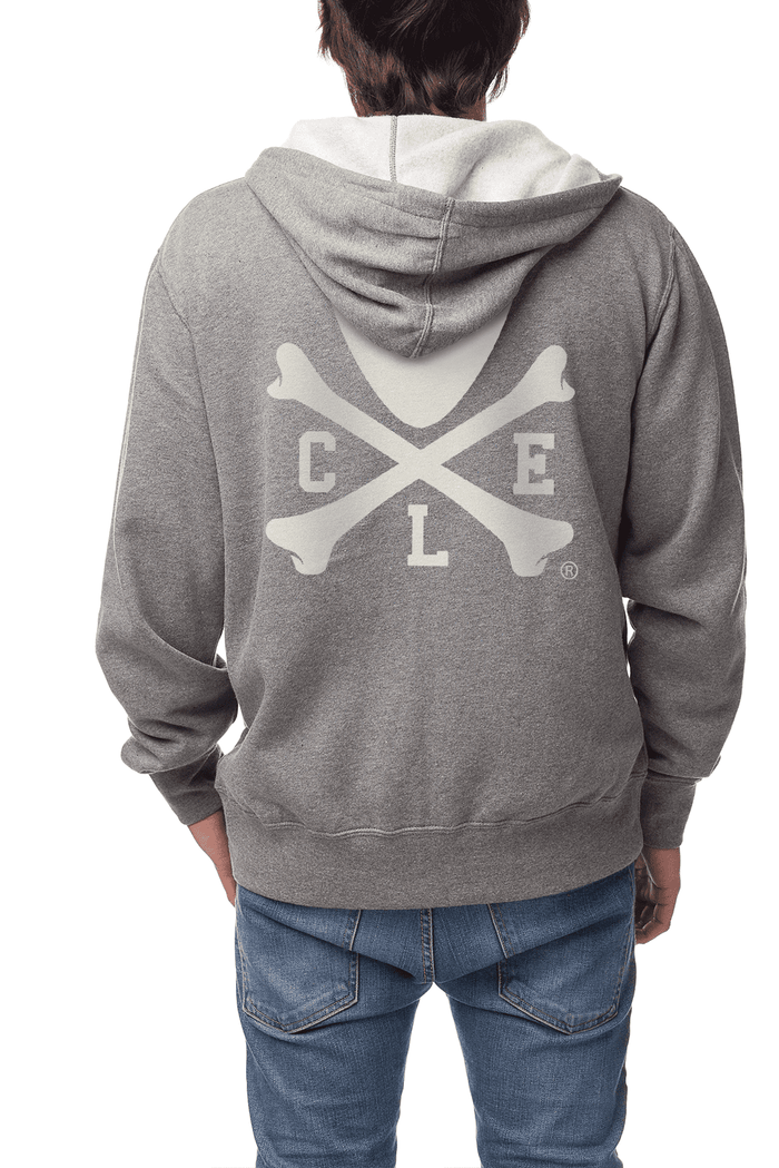CLE Logo Hoodie - Grey.