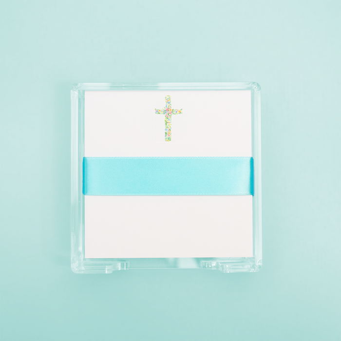 DESK SET NOTECARDS SQUARE