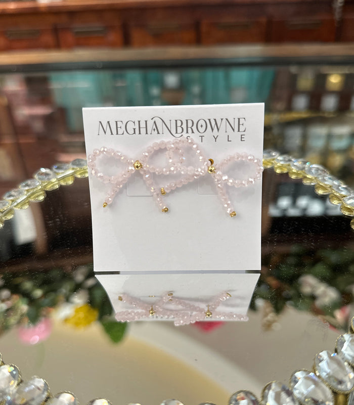 Ear Vow Bow Crystal Beads