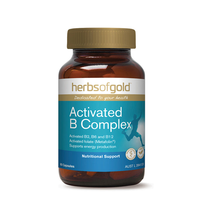 Herbs of Gold Activated B Complex 60c - L'Organic