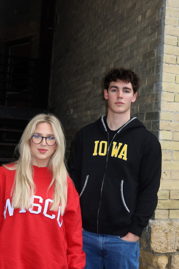 Iowa Whipstitch Full Zip