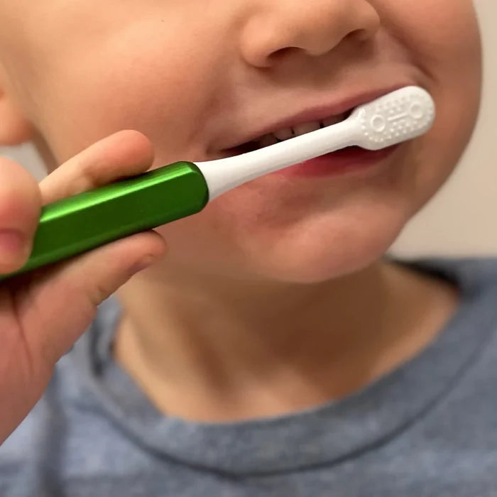Kids Lime Toothbrush + 2 brush heads
