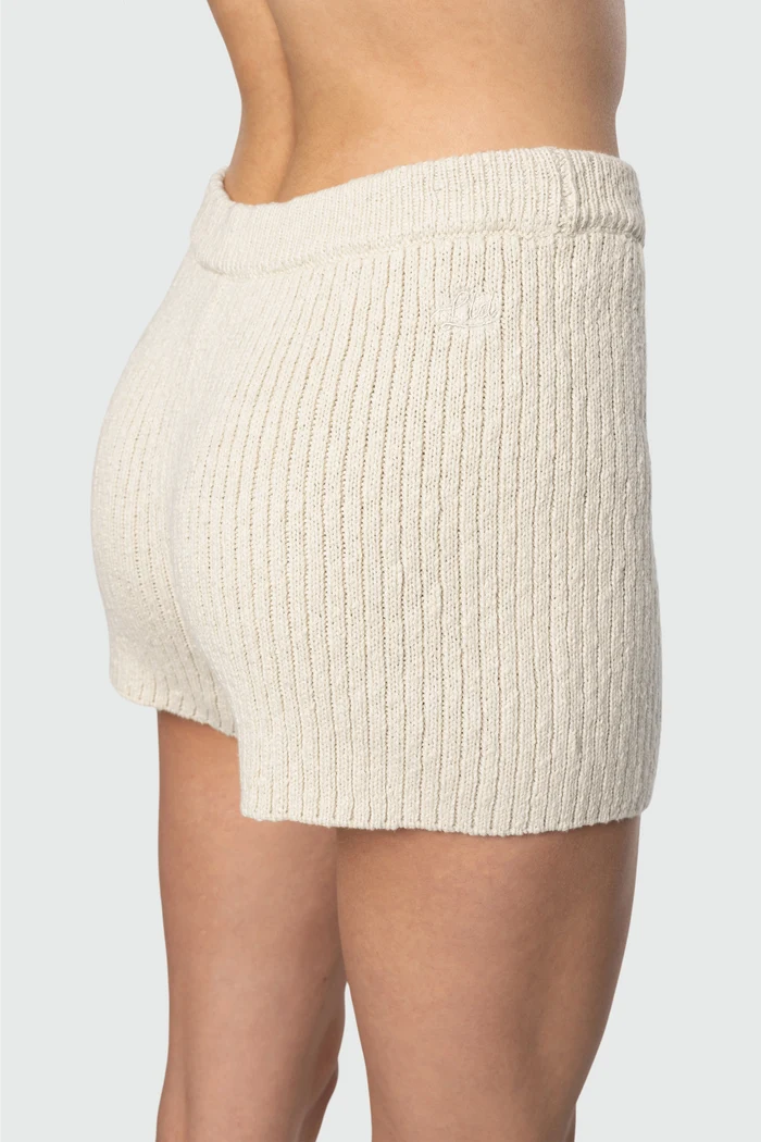 Knit Short Shorts - Side