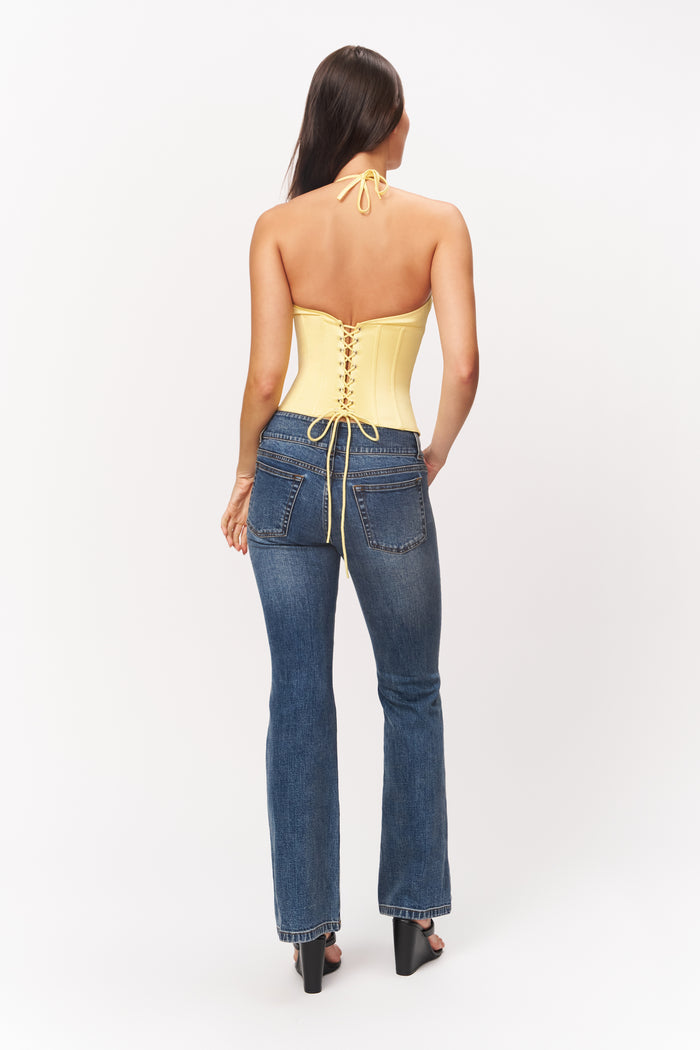 Marini Corset in Sunshine Yellow