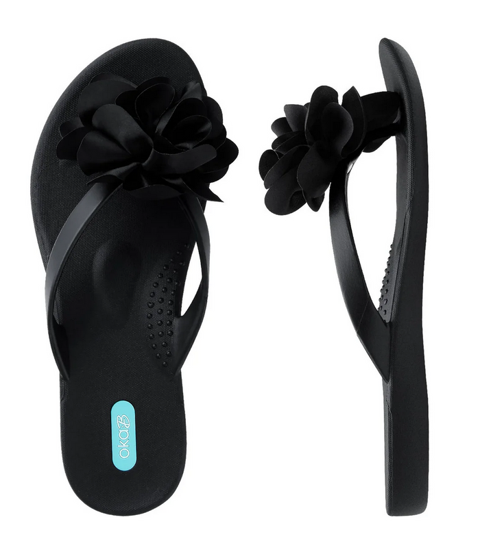 Oka.B Vivie Flower Flip Flops
