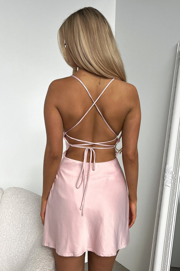 Olivia Dress - Blush