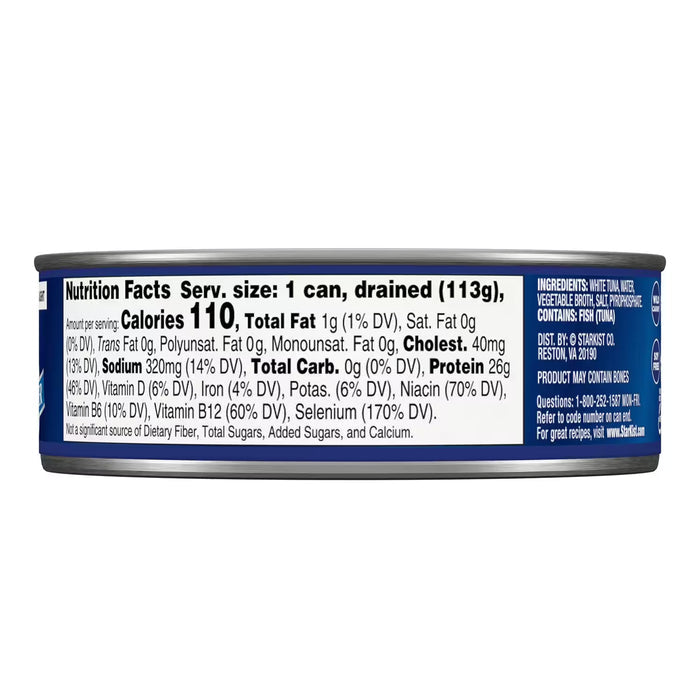StarKist Solid White Albacore Tuna in Water – 5 oz – 24 Pack