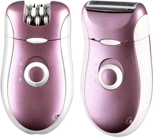 كيمي ماكينة حريمي 2×1 لازالة الشعر - Kemei 2-in-1 Women's Hair Removal Device