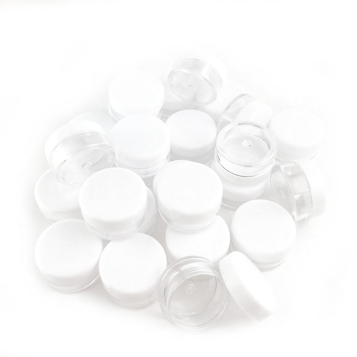 25pk  3ml Clear Sample Containers