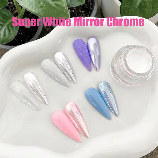 Super White Mirror Chrome - Scarlett