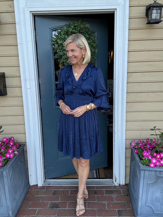 Hale Bob Long Sleeve Dress