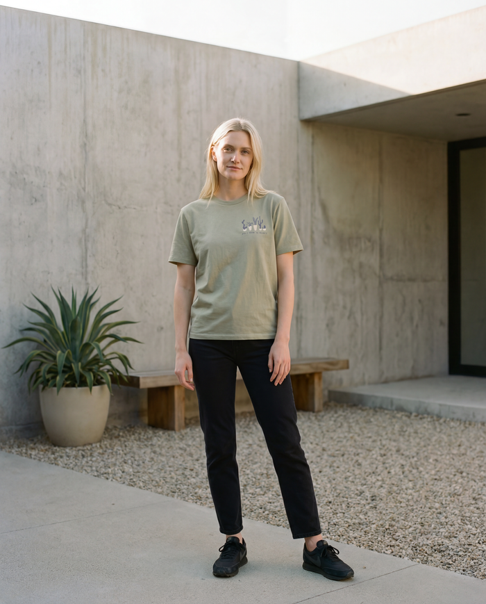 All I Need Is Plants Graphic T-Shirt – Stone