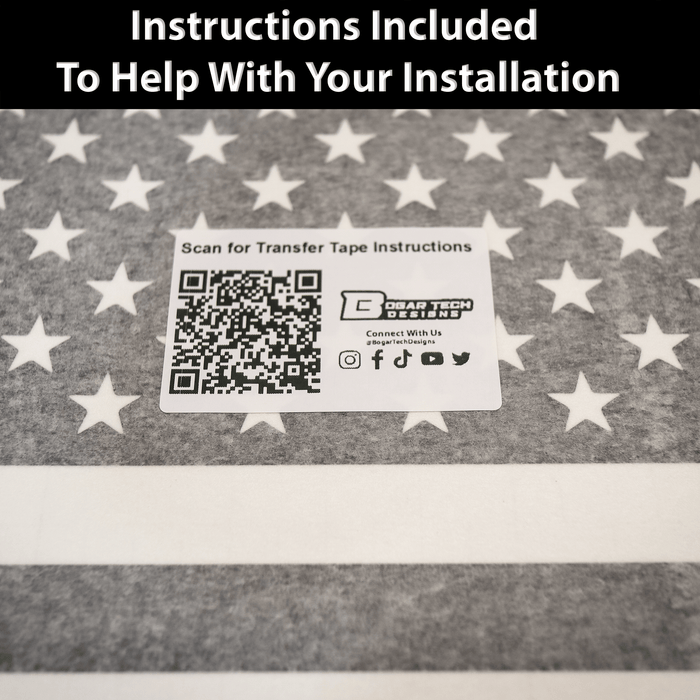 Quarter Window American Flag Vinyl Decal Stickers Fits Honda Accord Sedan 2023 - Bogar Tech Designs