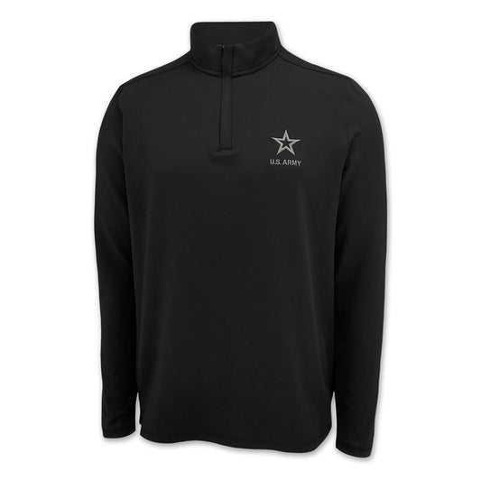 Army Tonal Star Under Armour Motion 1/4 Zip (Black)