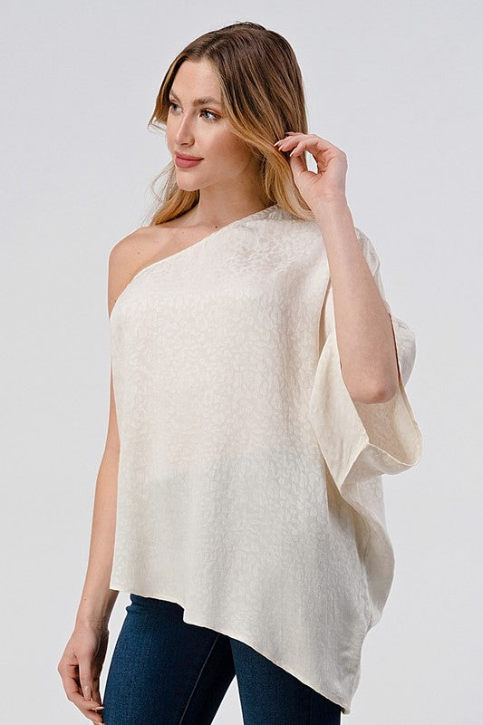 Athena One Shoulder Asymmetrical Top - Women > Tops