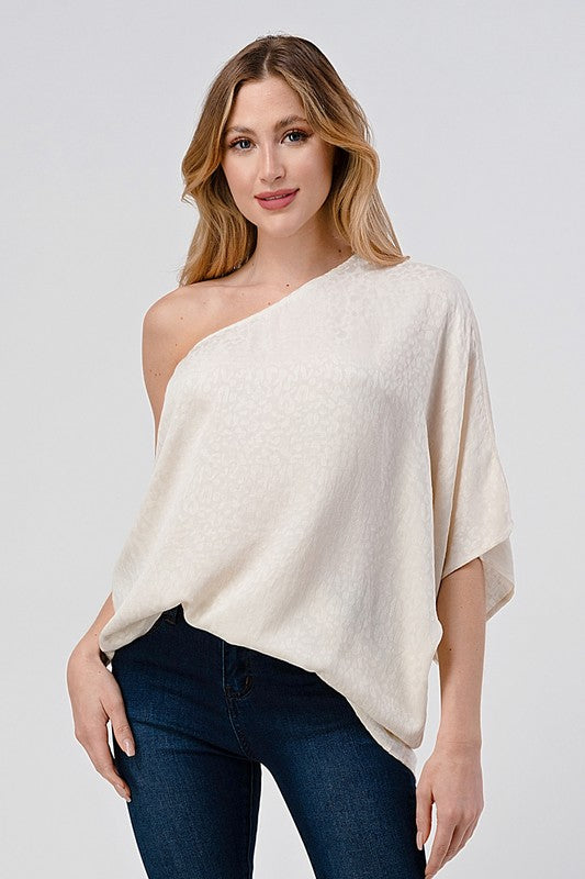 Athena One Shoulder Asymmetrical Top - Women > Tops