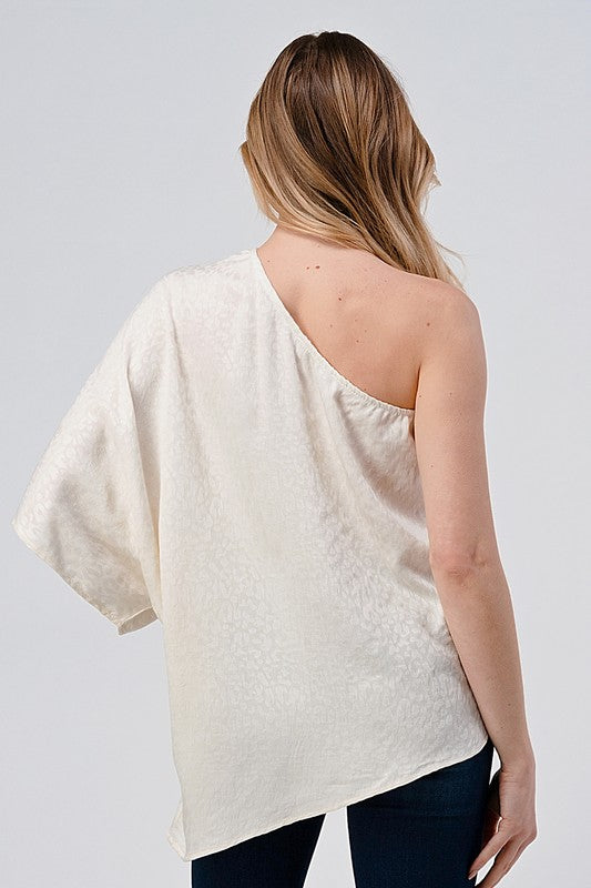 Athena One Shoulder Asymmetrical Top - Women > Tops