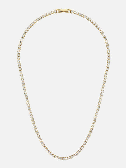 Porter | Baby Celestial Necklace - Gold/Clear | Perlu