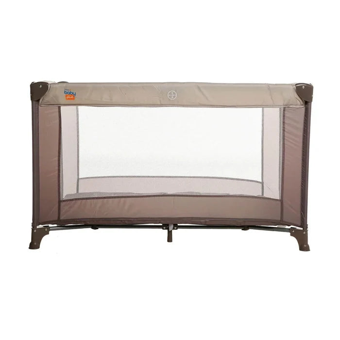 baby plus Eco Travel Cot - Khaki - ebebek - Black Friday