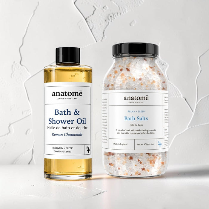 Bath & Shower Oil Somali Frankincense + Bath Salt Gift Set - anatomē