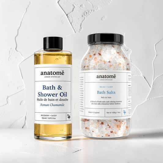 Bath & Shower Oil Somali Frankincense + Bath Salt Gift Set - anatomē