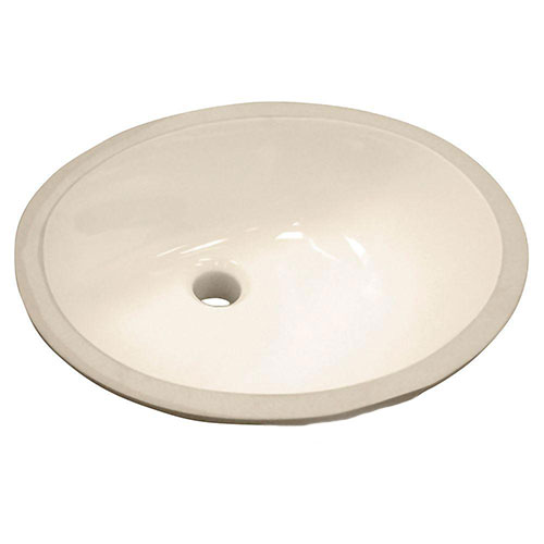 Biscuit Large Undermount Bowl Continental