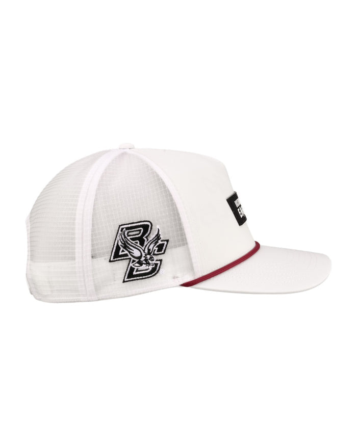 Boston College Whiteout - White BC Snapback