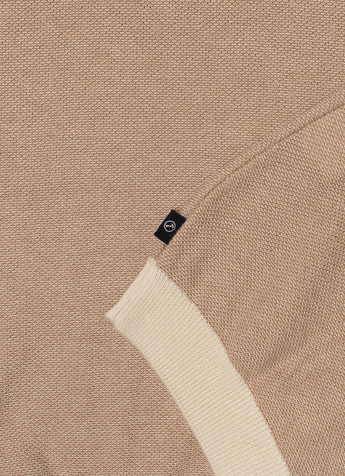 Buhl Split Neck Knit Polo - 15357 - 81034 - Hammer Made
