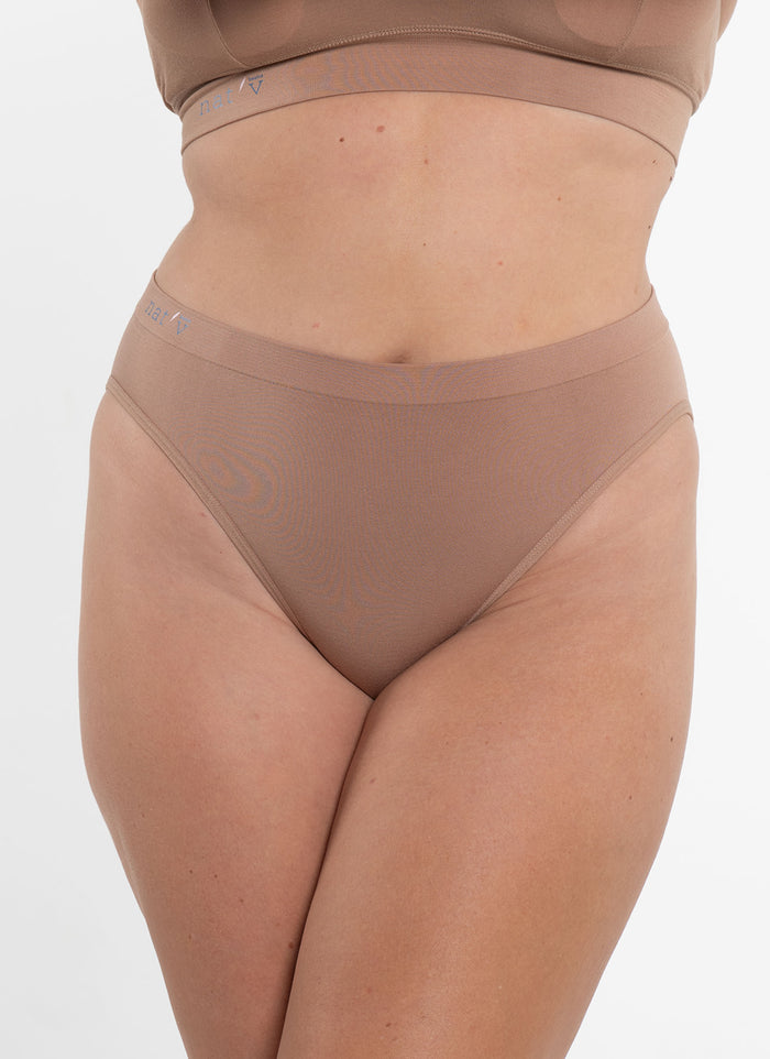 Callie Brief – Chestnut | Nat'v Basics