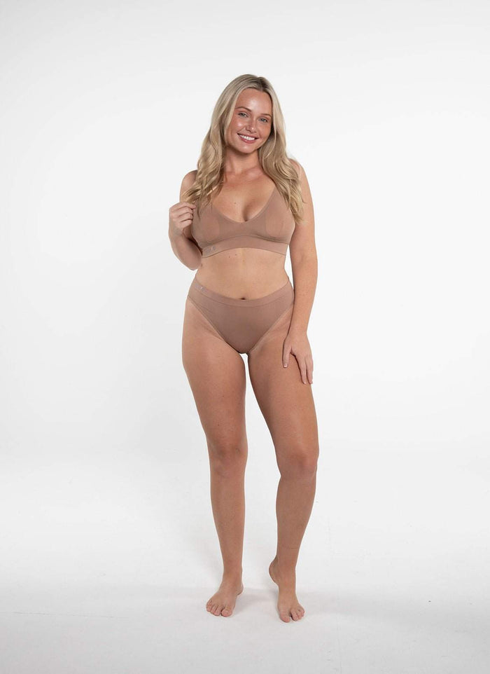 Callie Brief – Chestnut | Nat'v Basics