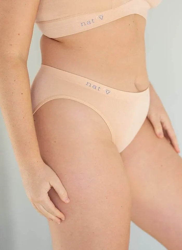 Callie Brief 4 Pack – Mixed Light Nudes | Nat'v Basics