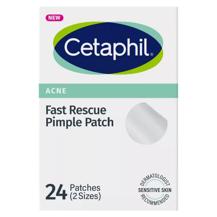 Cetaphil Fast Rescue Acne Pimple Patch - 24 Ct - 12 Pack