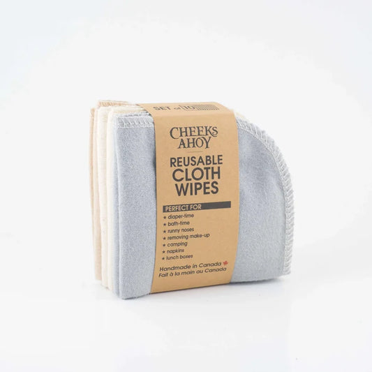 Cheeks Ahoy: Cloth Wipes 10pk