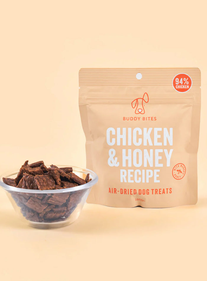 Chicken & Manuka Honey Air Dried Dog Treats