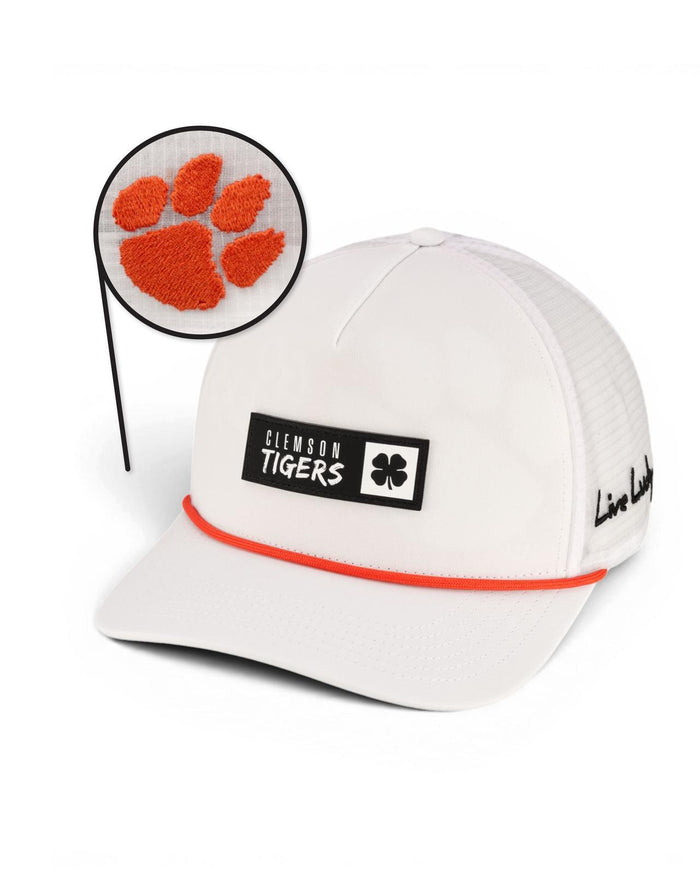 Clemson University Whiteout - Orange and White CU Hat