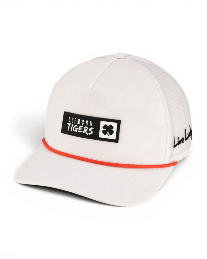 Clemson University Whiteout - Orange and White CU Hat