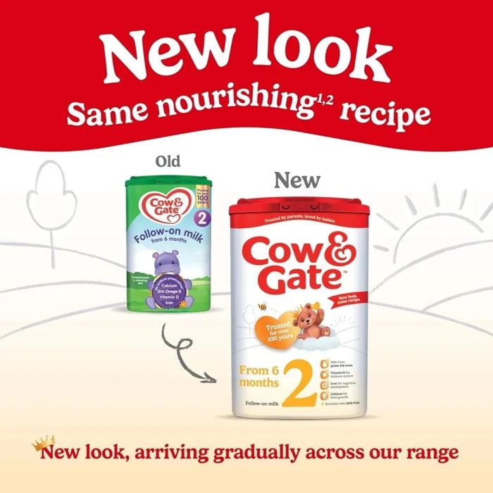Cow & Gate 2 Follow On Milk Formula 6-12 months 800g - ebebek