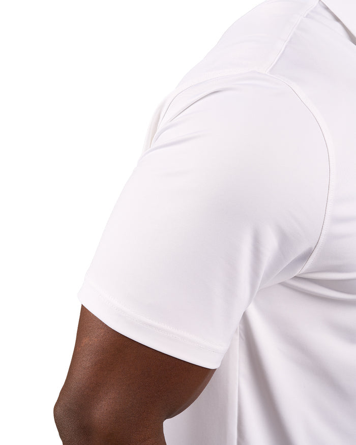 Crockett Polo - University of Illinois White Polo