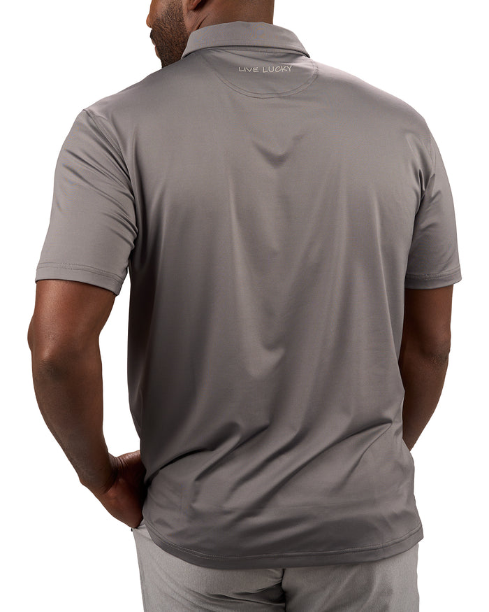 Crockett Polo - University of Iowa Charcoal Polo