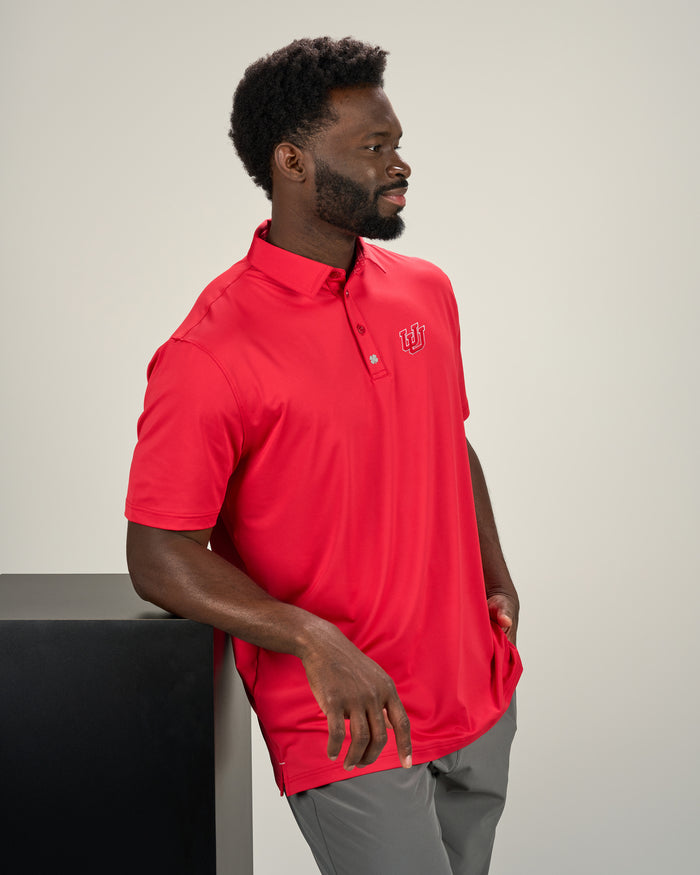 Crockett Polo - University of Utah Red Polo