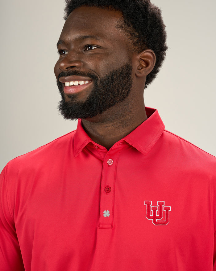 Crockett Polo - University of Utah Red Polo