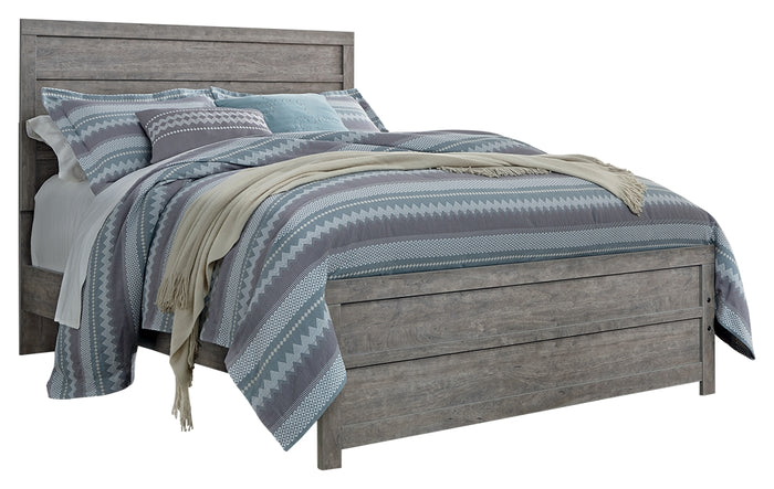 Culverbach B070B4 Gray Queen Panel Bed