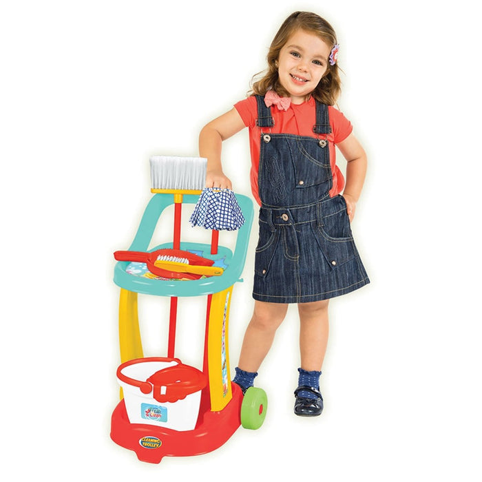 Dede Cleaning Trolley 9 pcs - ebebek - Black Friday