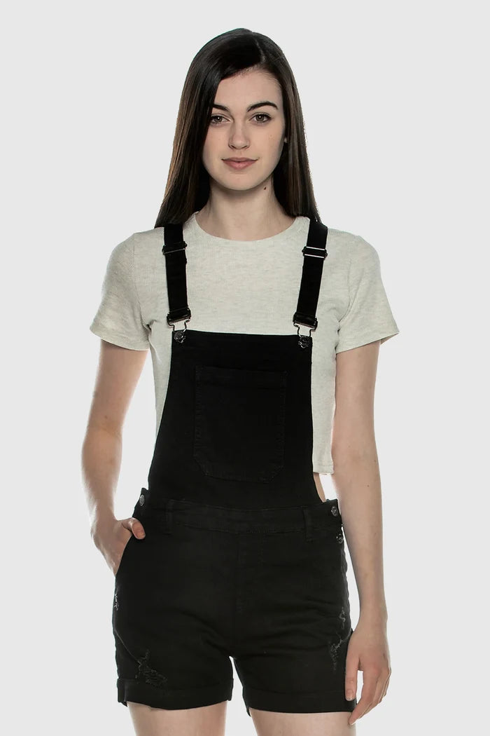 Denim Overalls - Front