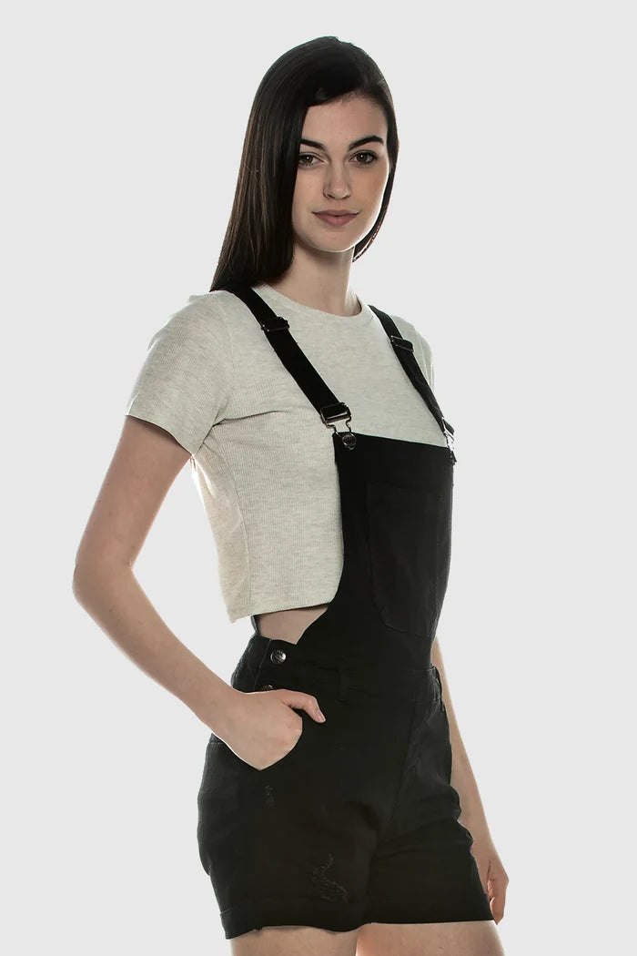 Denim Overalls - Back