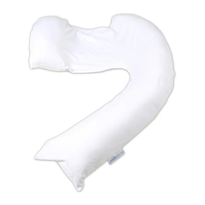 Dreamgenii Support and Feeding Pillow Spare Cover - White Cotton Jersey - ebebek - Black Friday